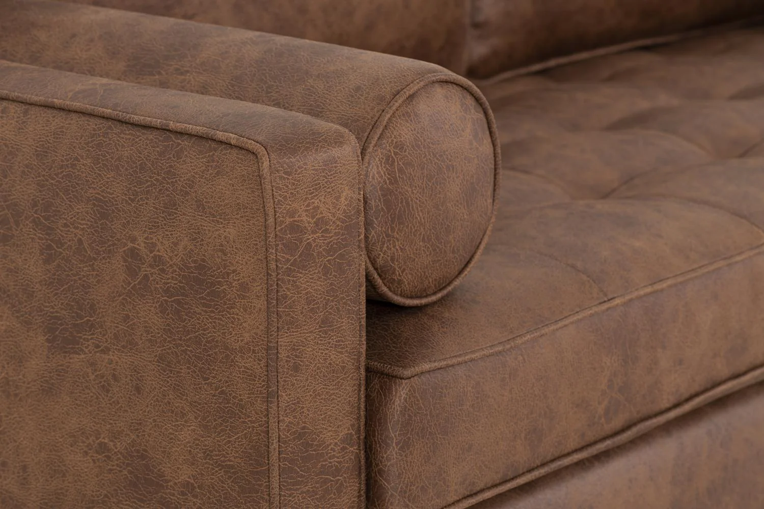 Model 02 3-Seater Sofa, Chestnut - Image 7