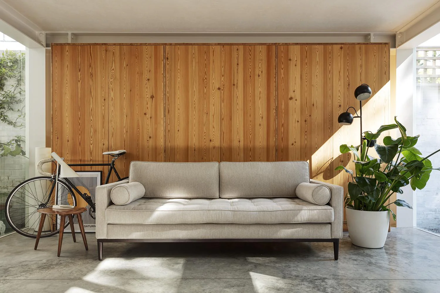 Model 02 3-Seater Sofa (CRIB5), Pumice - Image 2