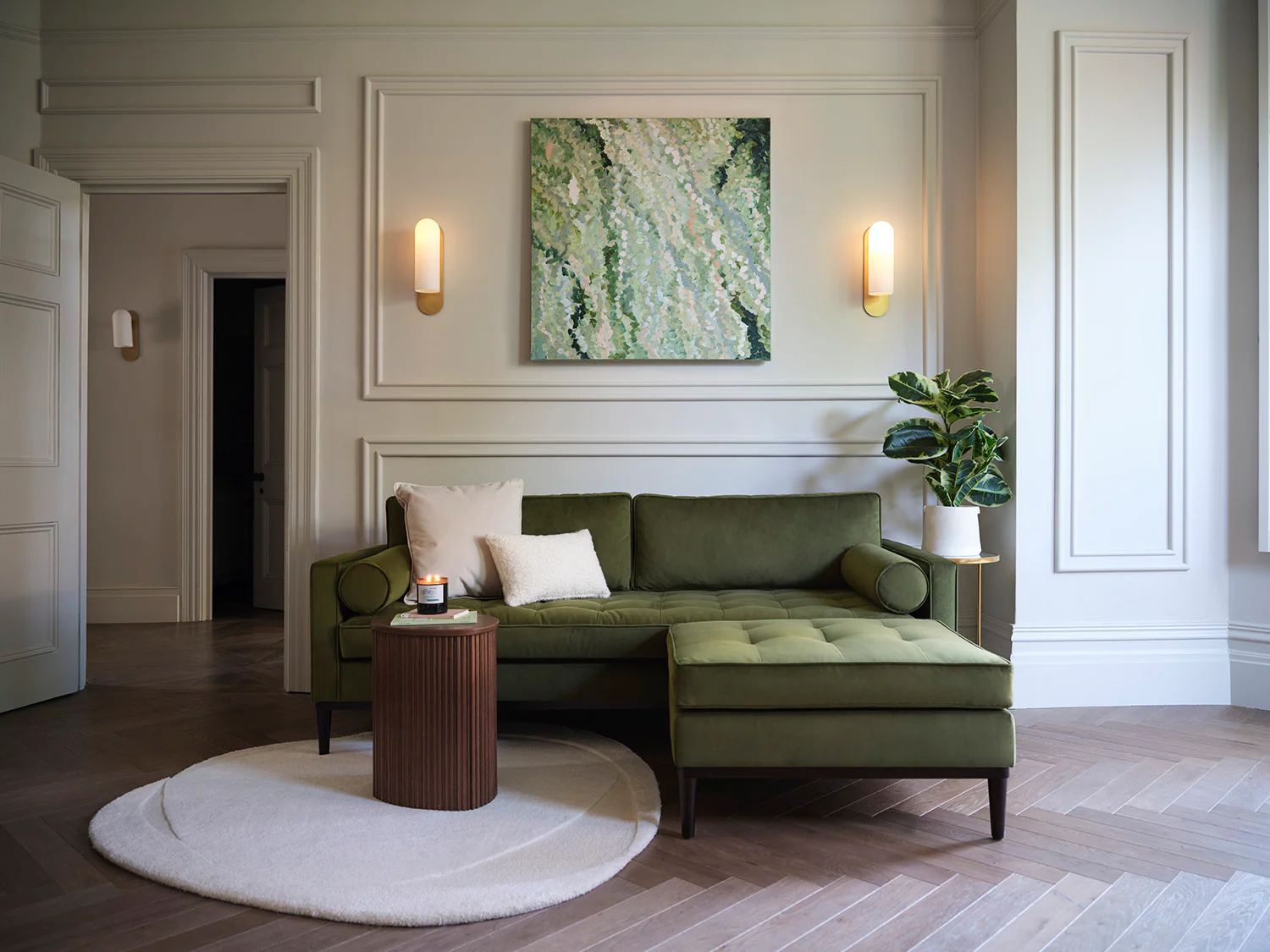 Model 02 3-Seater Sofa, Vine - Image 4