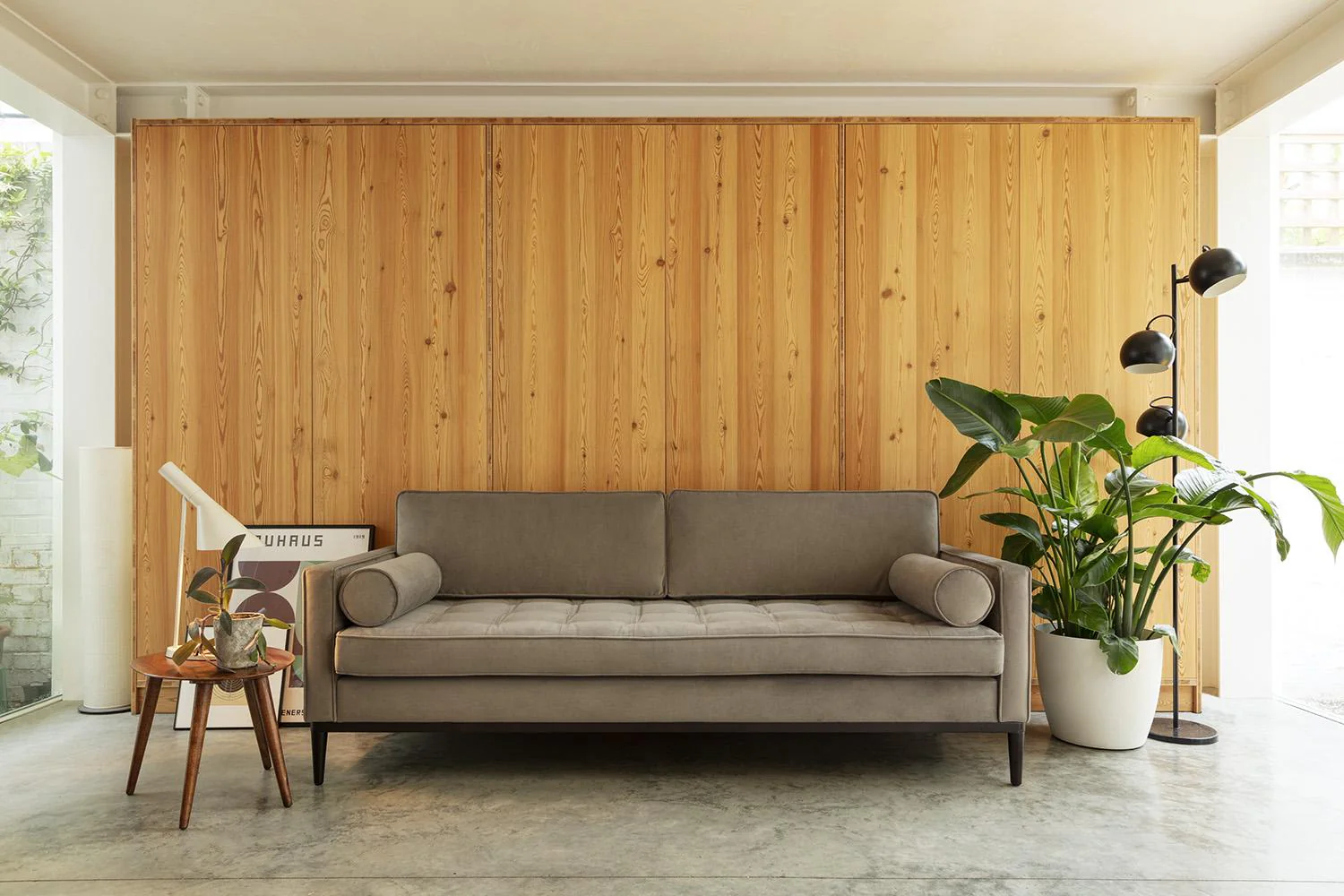 Model 02 3-Seater Sofa, Elephant - Image 2