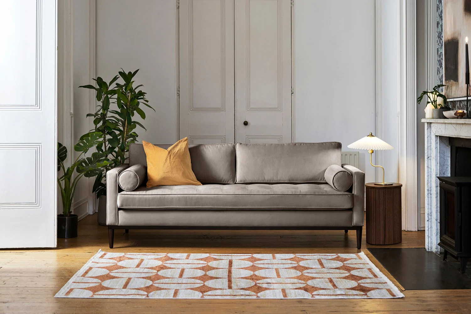 Model 02 3-Seater Sofa, Elephant - Image 4