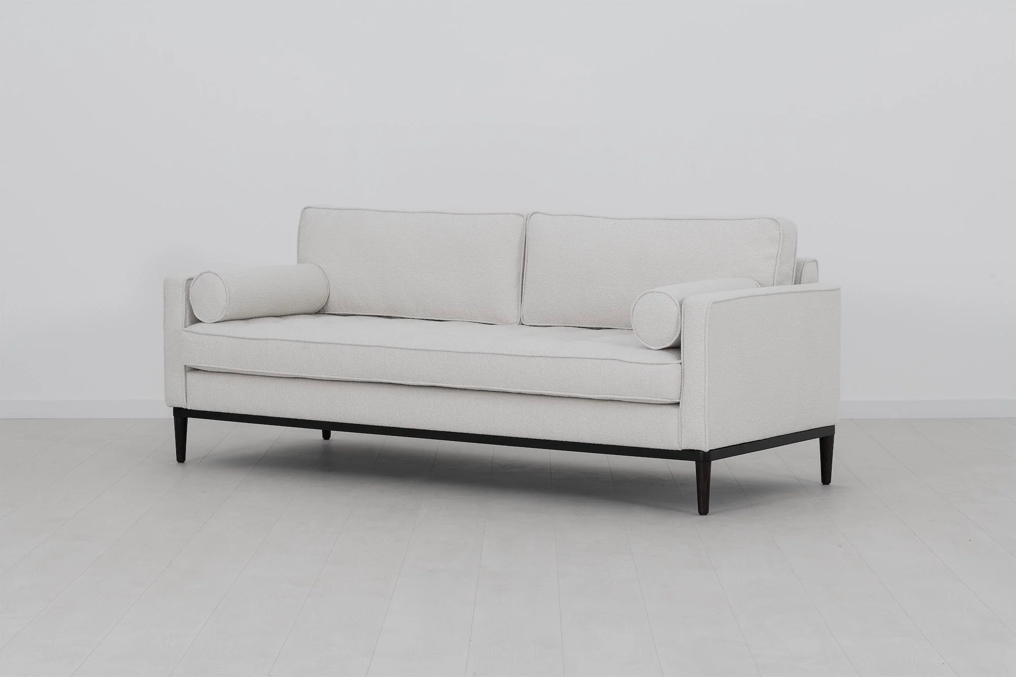 Model 02 3-Seater Sofa, Ivory - Image 4