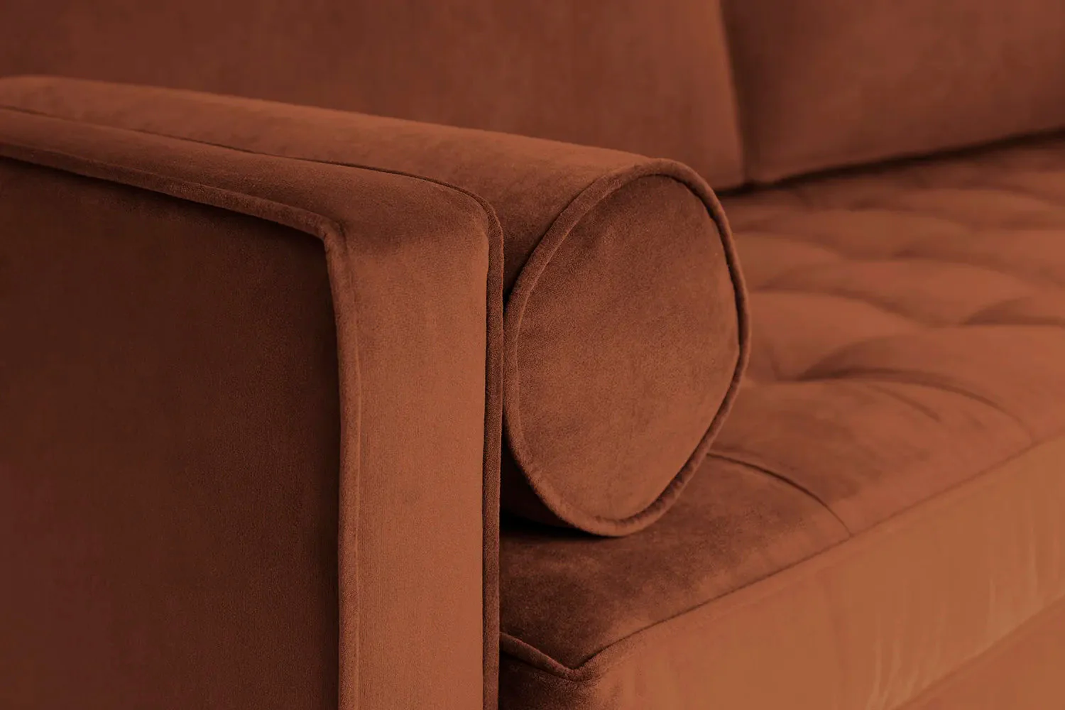 Model 02 3-Seater Sofa, Umber - Image 6