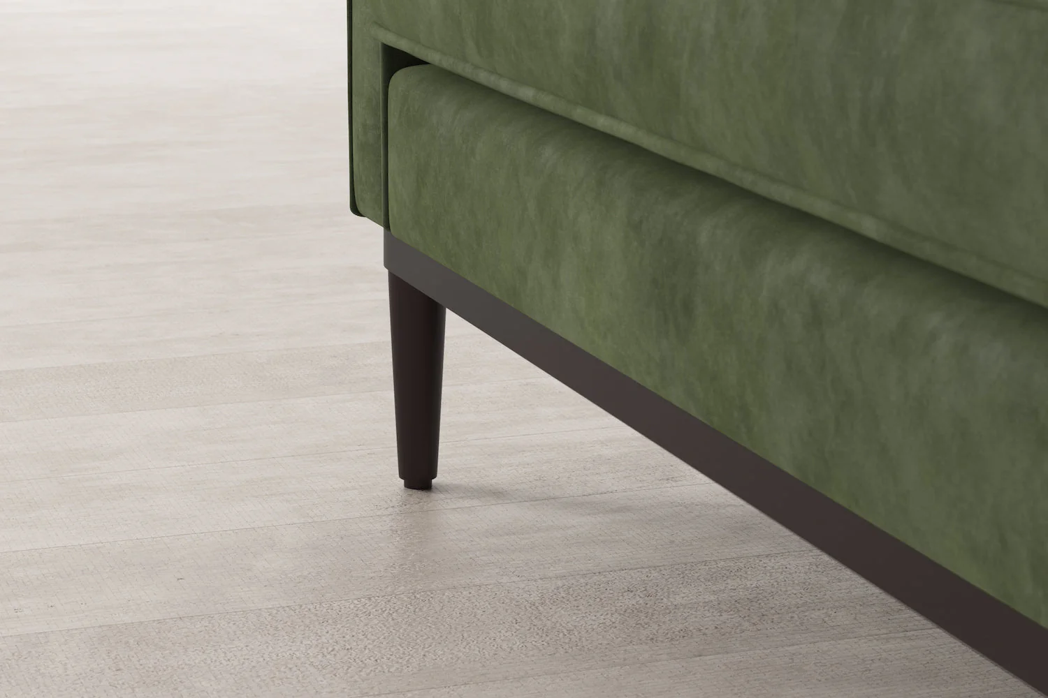 Model 02 3-Seater Sofa with Ottoman, Conifer - Image 7
