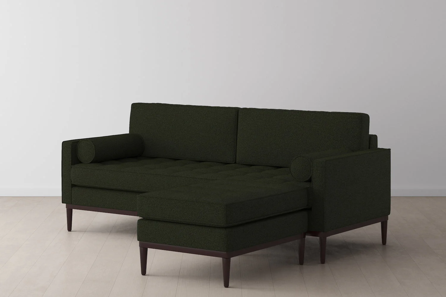Model 02 3-Seater Sofa with Ottoman, Fern - Image 3