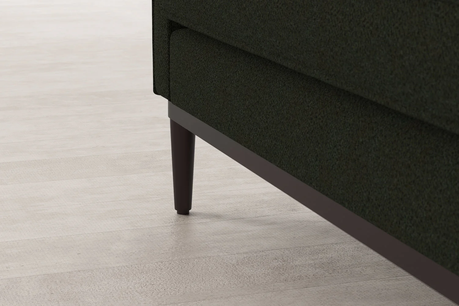 Model 02 3-Seater Sofa with Ottoman, Fern - Image 7