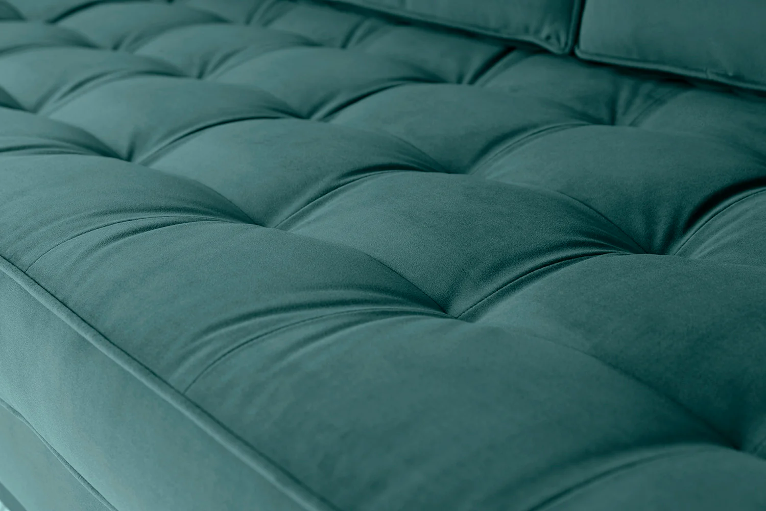 Model 02 3-Seater Sofa with Ottoman, Kingfisher - Image 4