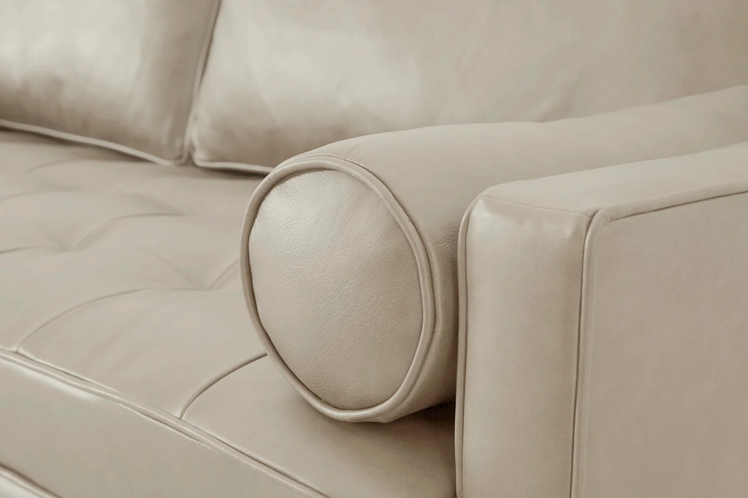 Model 02 3-Seater Sofa with Ottoman, Oyster - Image 4