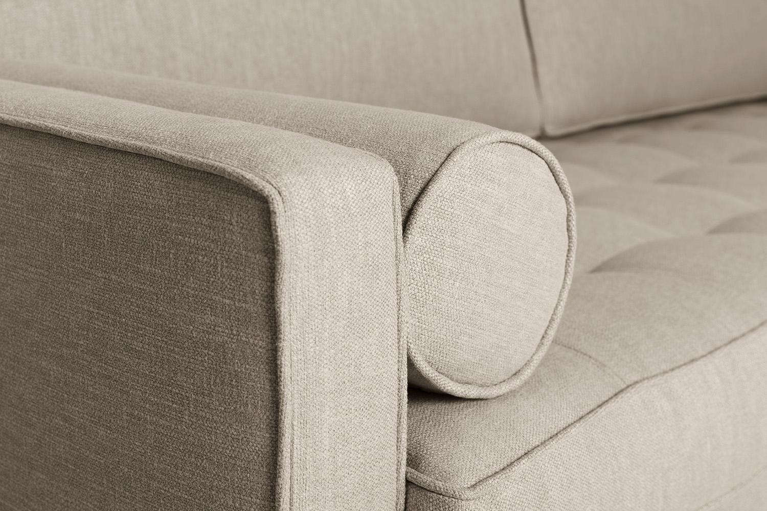 Model 02 3-Seater Sofa with Ottoman, Pumice - Image 4