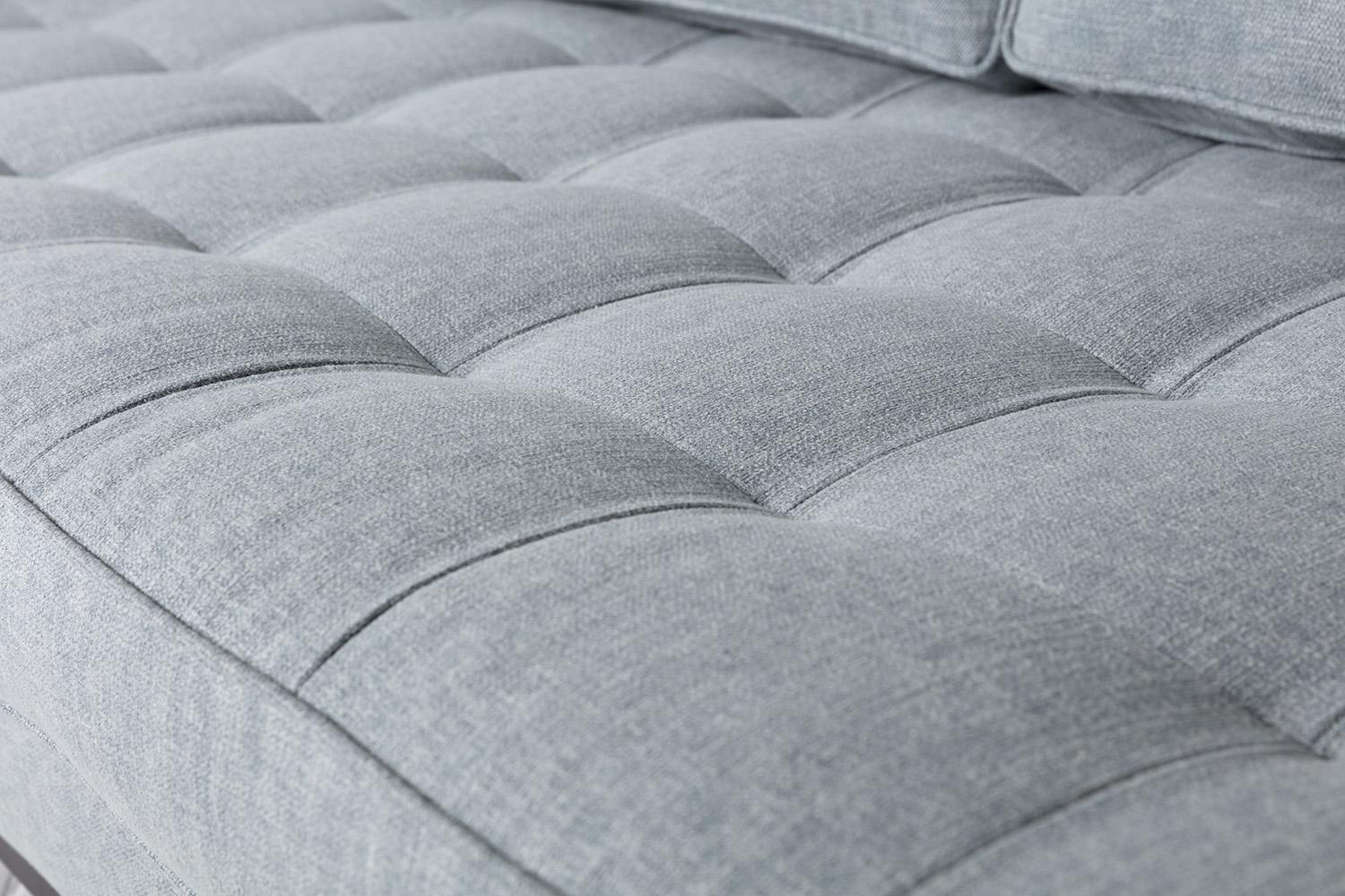 Model 02 3-Seater Sofa with Ottoman, Seaglass - Image 4