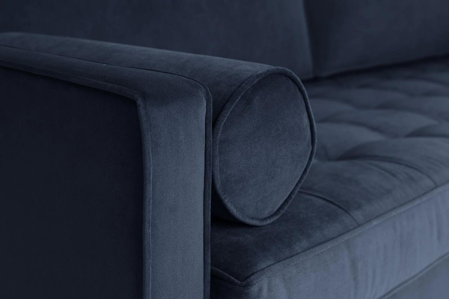 Model 02 3-Seater Sofa with Ottoman, Teal - Image 3