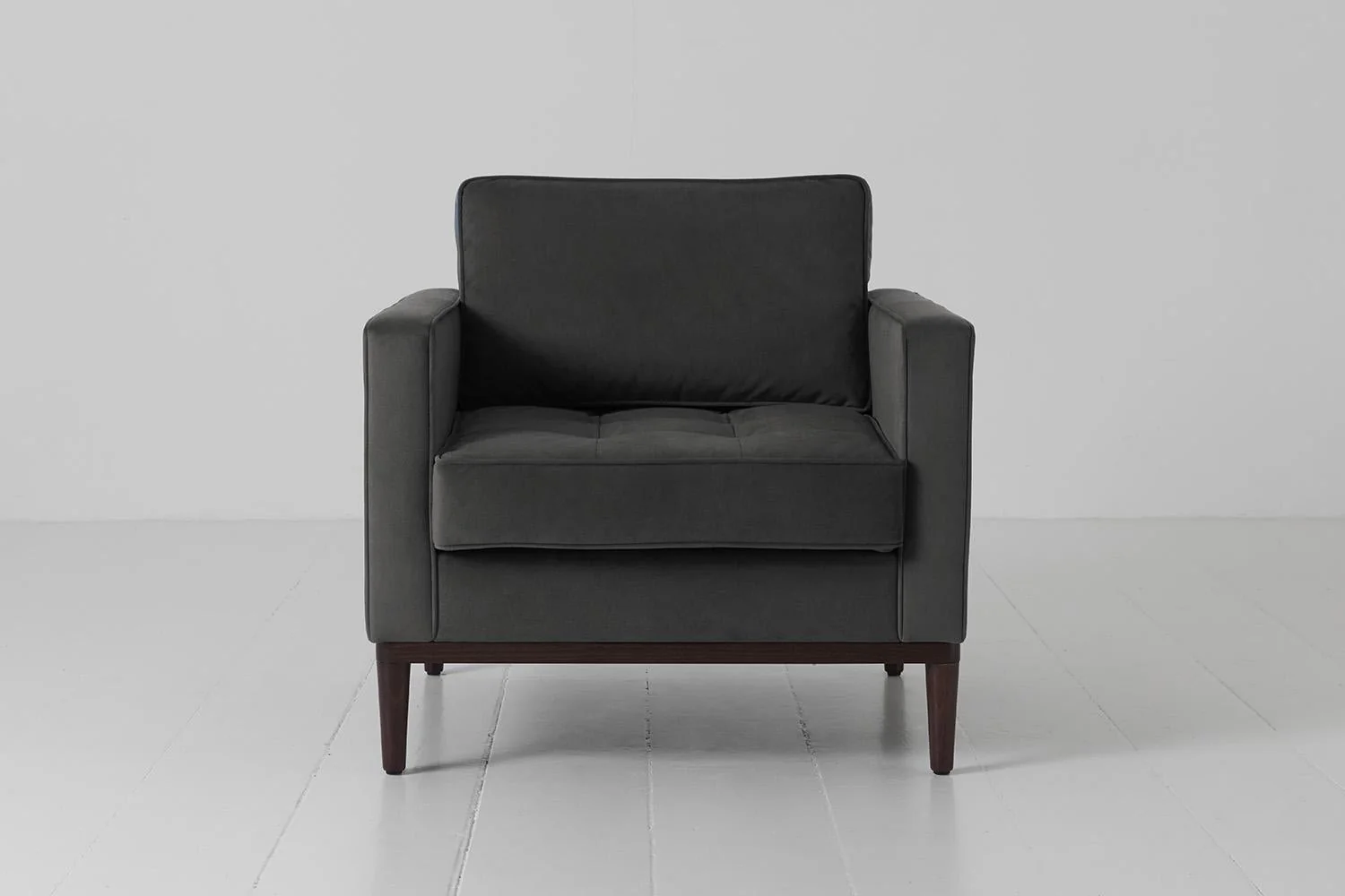Model 02 Armchair, Charcoal