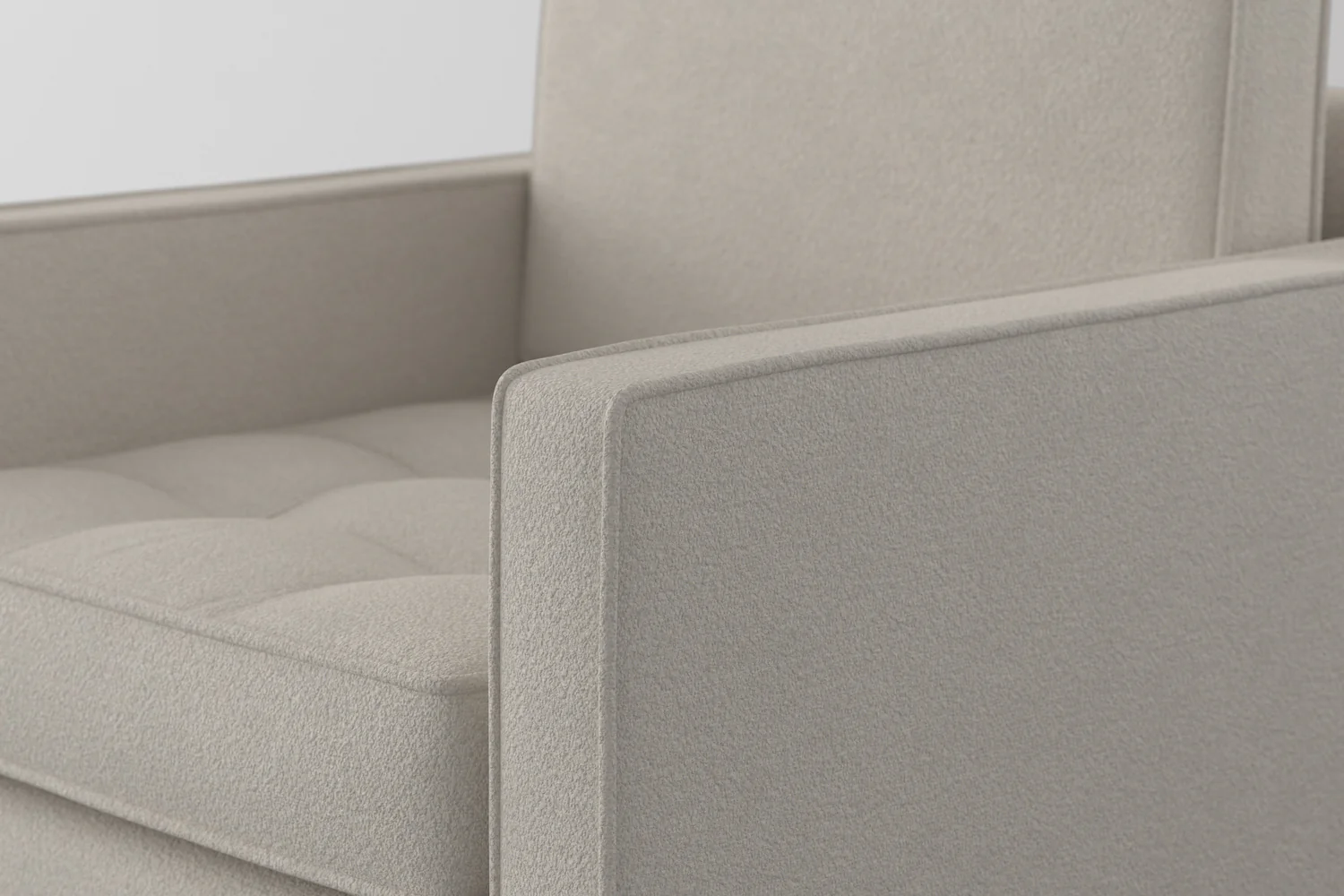 Model 02 Chaise Longue, Ivory - Image 5