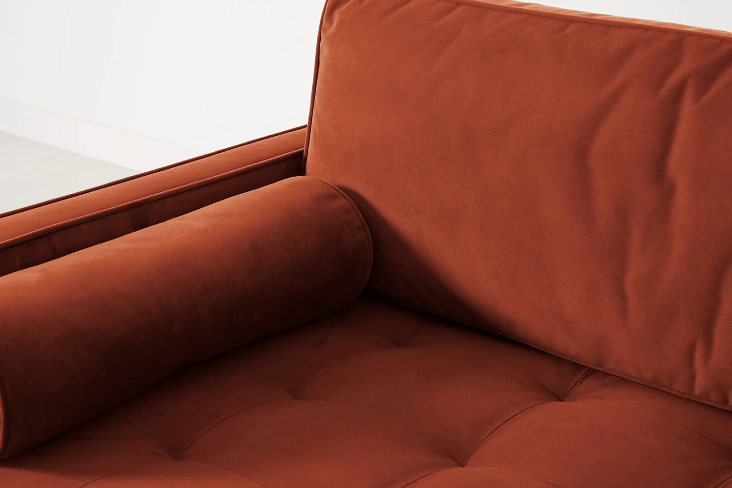 Model 02 Loveseat, Brick - Image 5