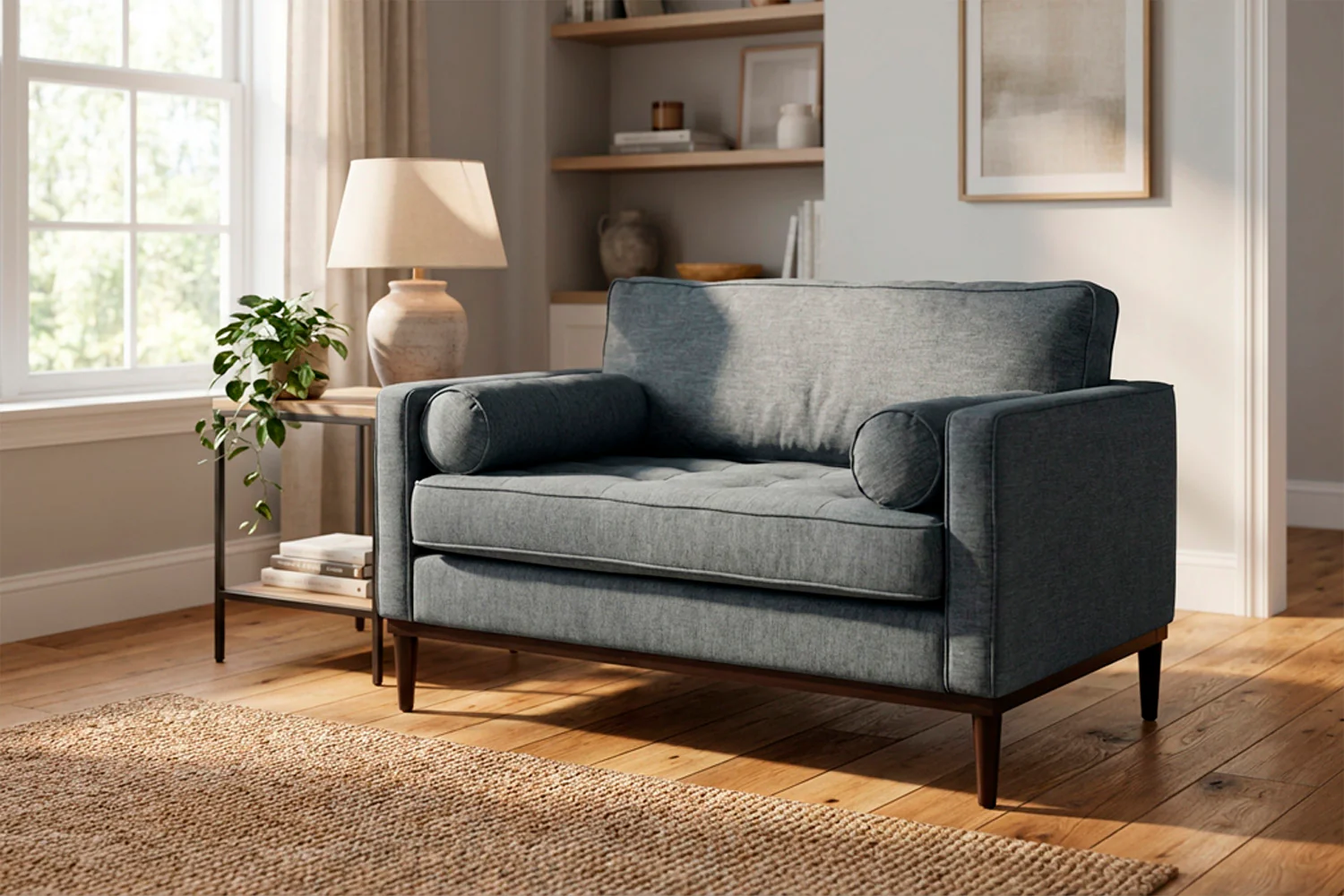 Model 02 Loveseat, Marine - Image 2