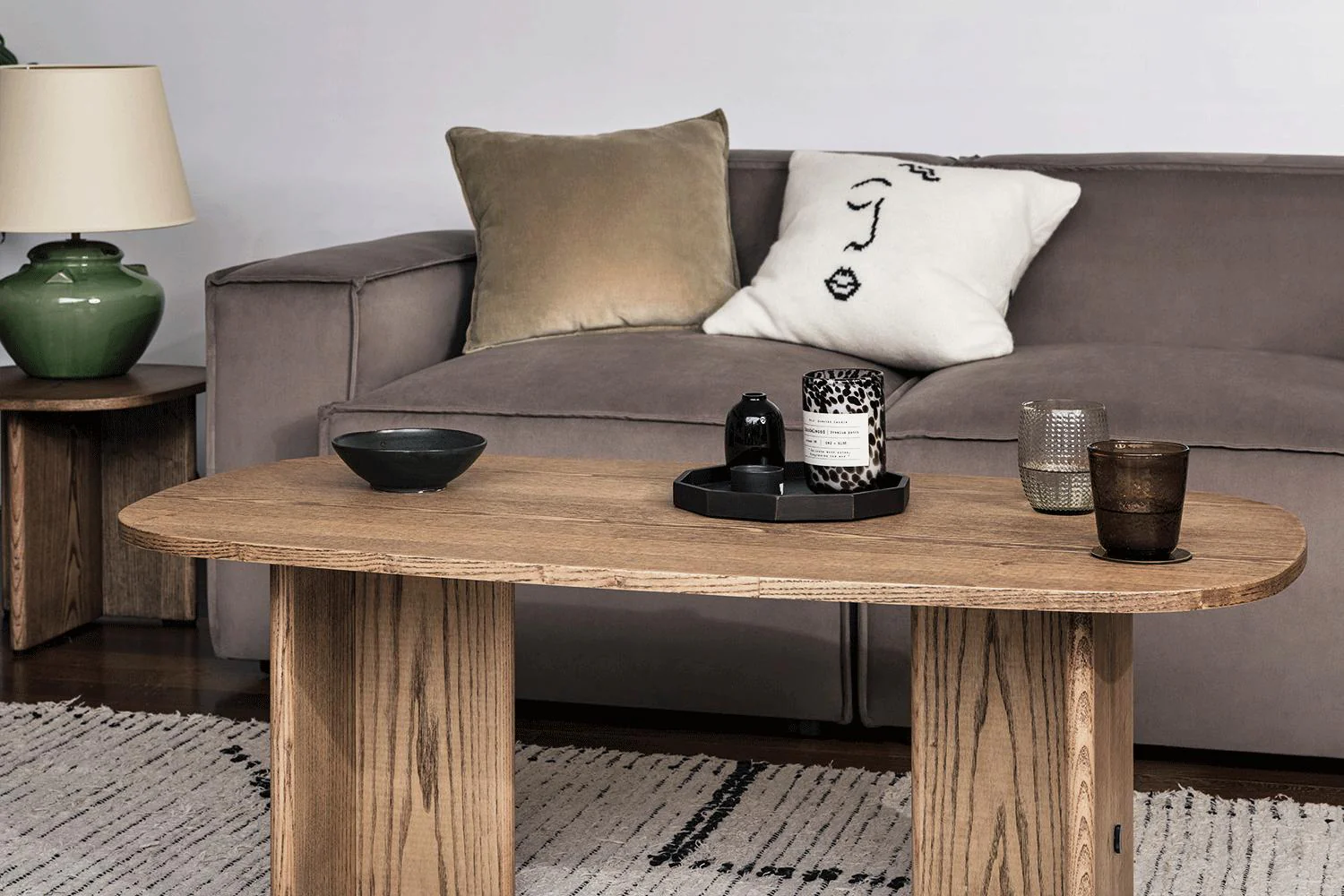Model 03 2-Seater Sofa, Elephant - Image 6