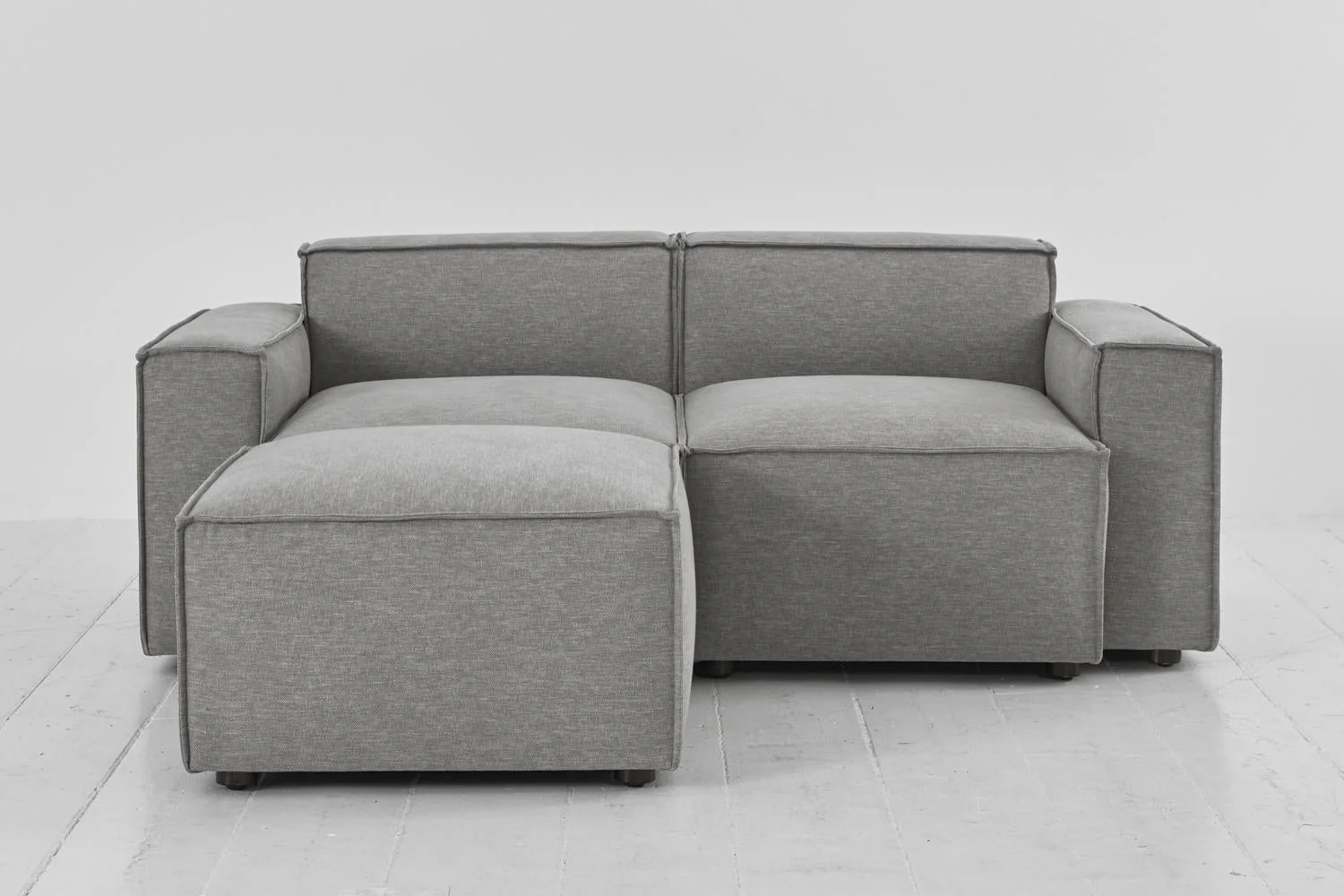 Model 03 2-Seater Left Chaise Sofa, Shadow