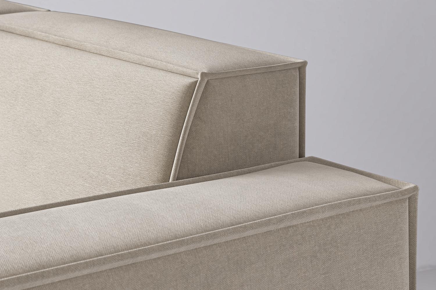 Model 03 2-Seater Left Chaise Sofa, Chalk - Image 7