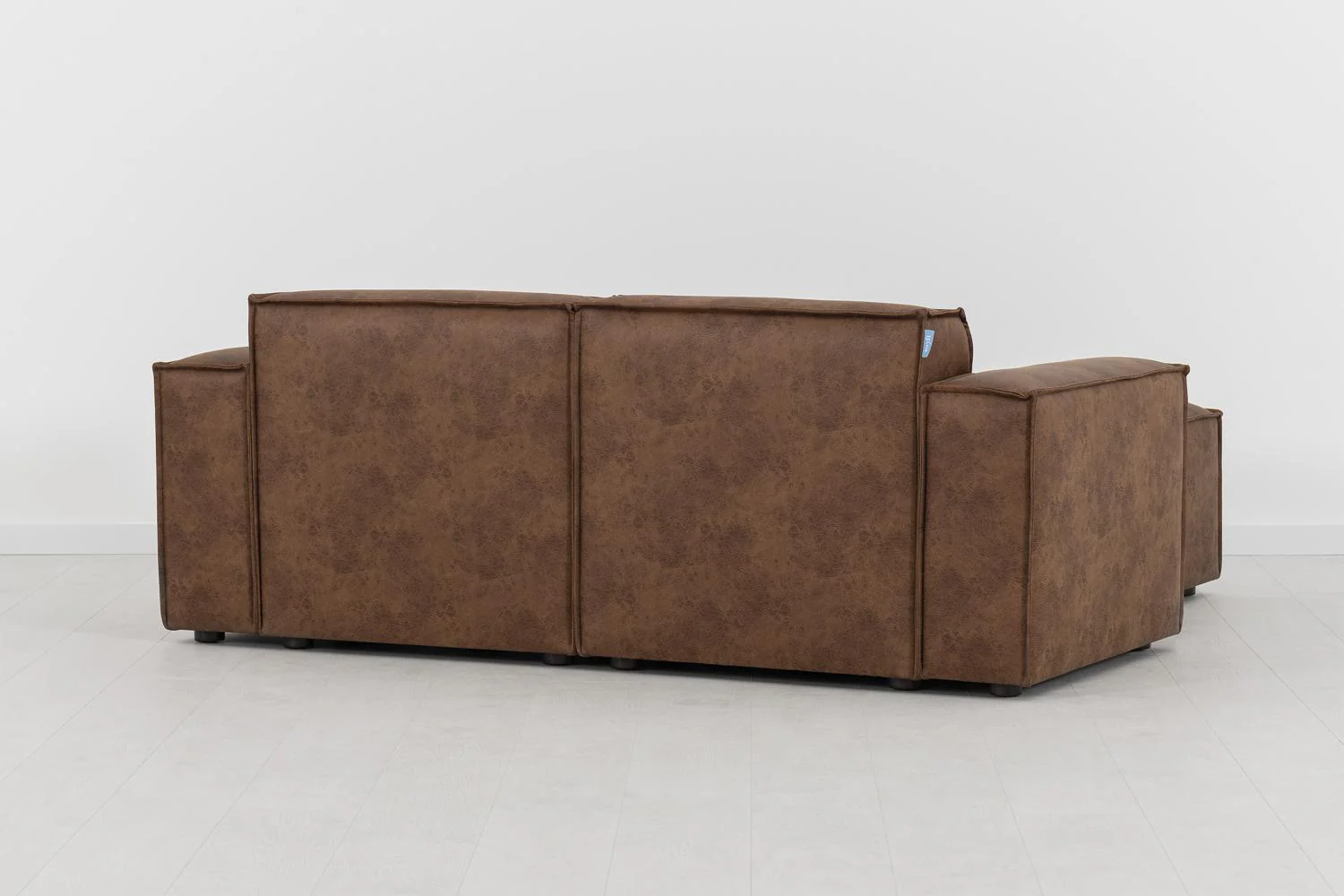 Model 03 2-Seater Left Chaise Sofa, Chestnut - Image 4