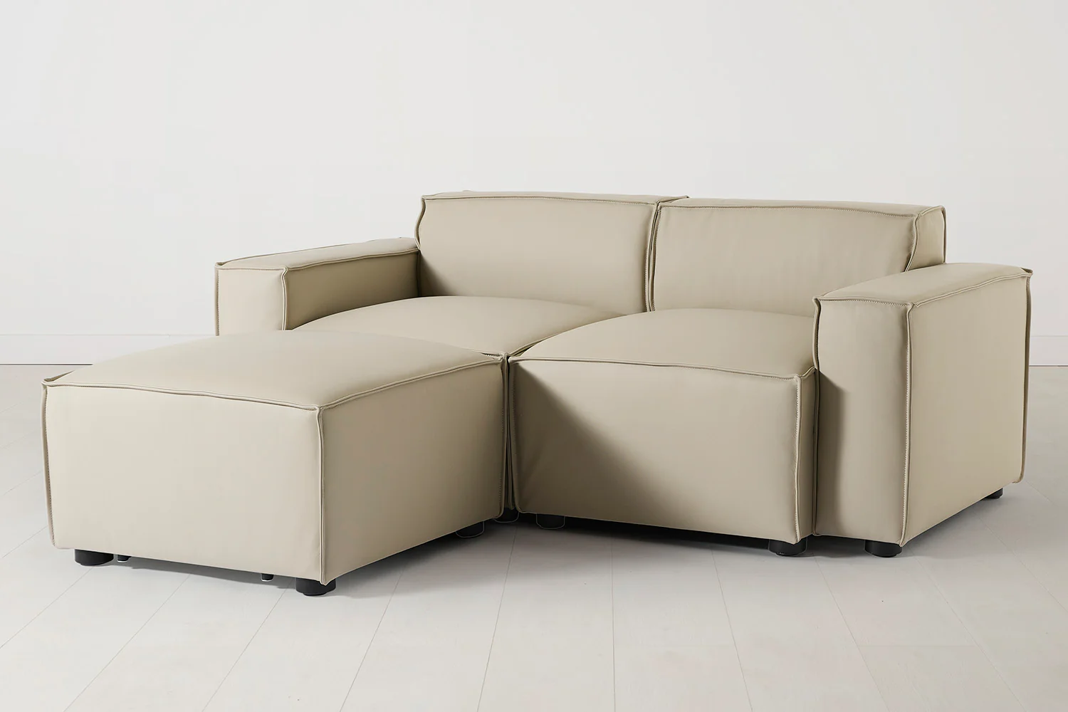 Model 03 2-Seater Left Chaise Sofa, Oyster - Image 2