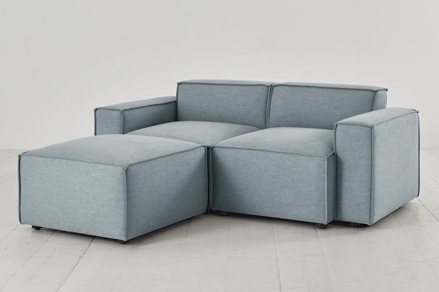 Model 03 2-Seater Left Chaise Sofa, Seaglass - Image 4