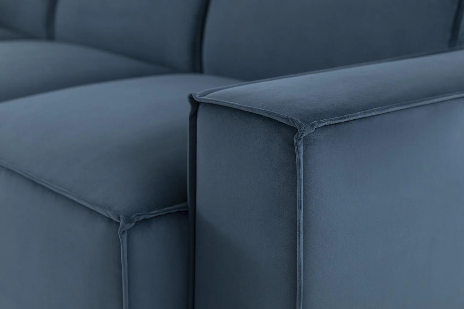 Model 03 2-Seater Left Chaise Sofa, Teal - Image 7