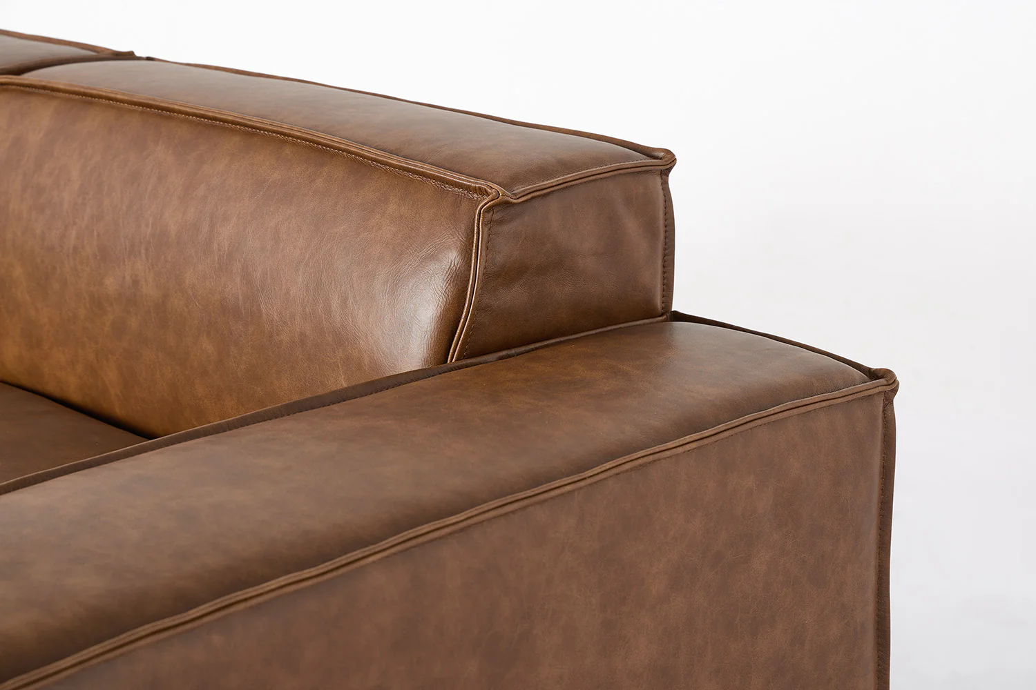 Model 03 2-Seater Right Chaise Sofa, Maple - Image 5