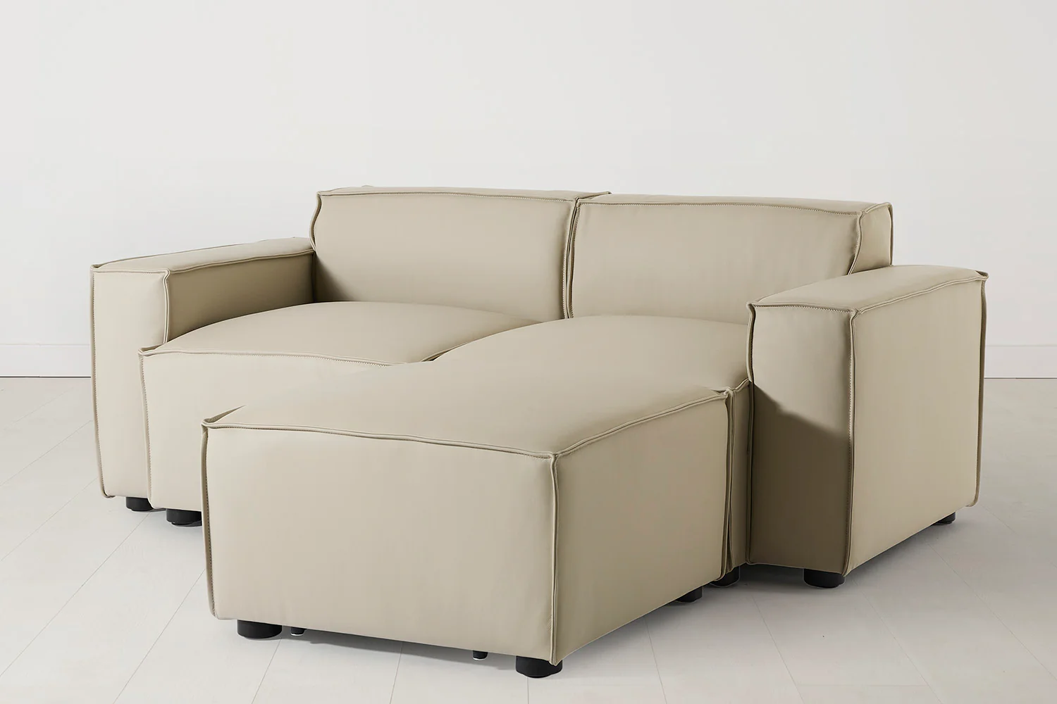 Model 03 2-Seater Right Chaise Sofa, Oyster - Image 2