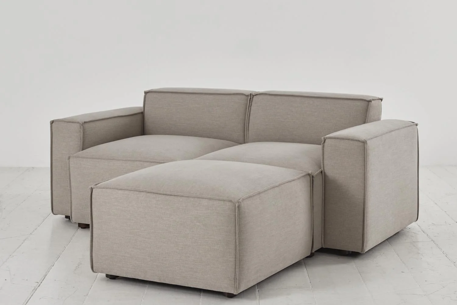 Model 03 2-Seater Right Chaise Sofa, Pumice - Image 4