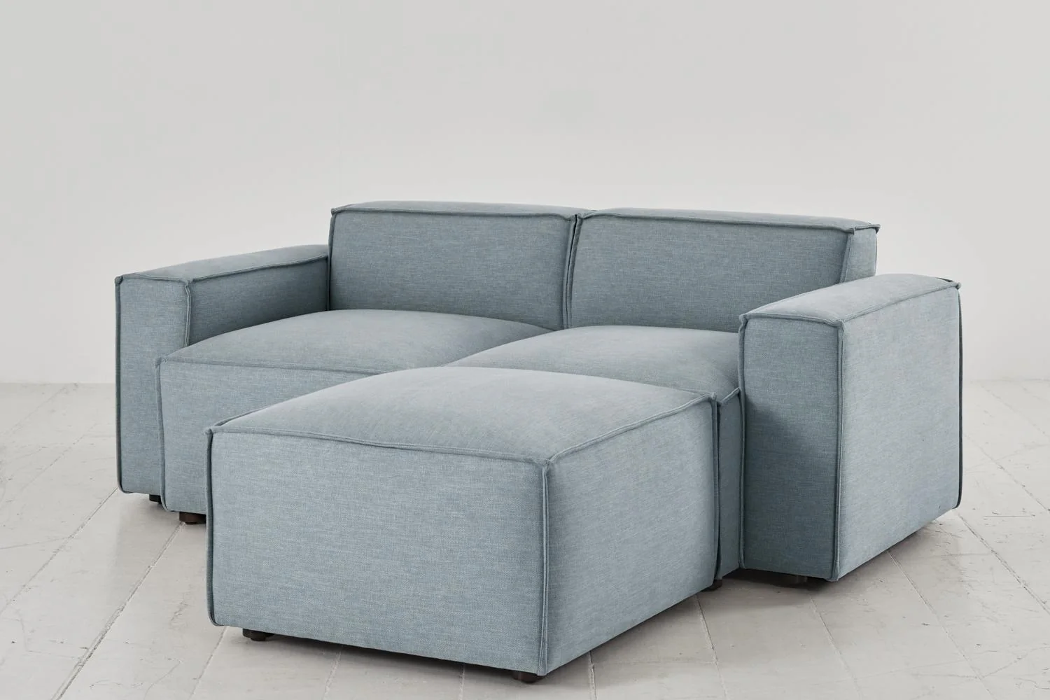 Model 03 2-Seater Right Chaise Sofa, Seaglass - Image 2