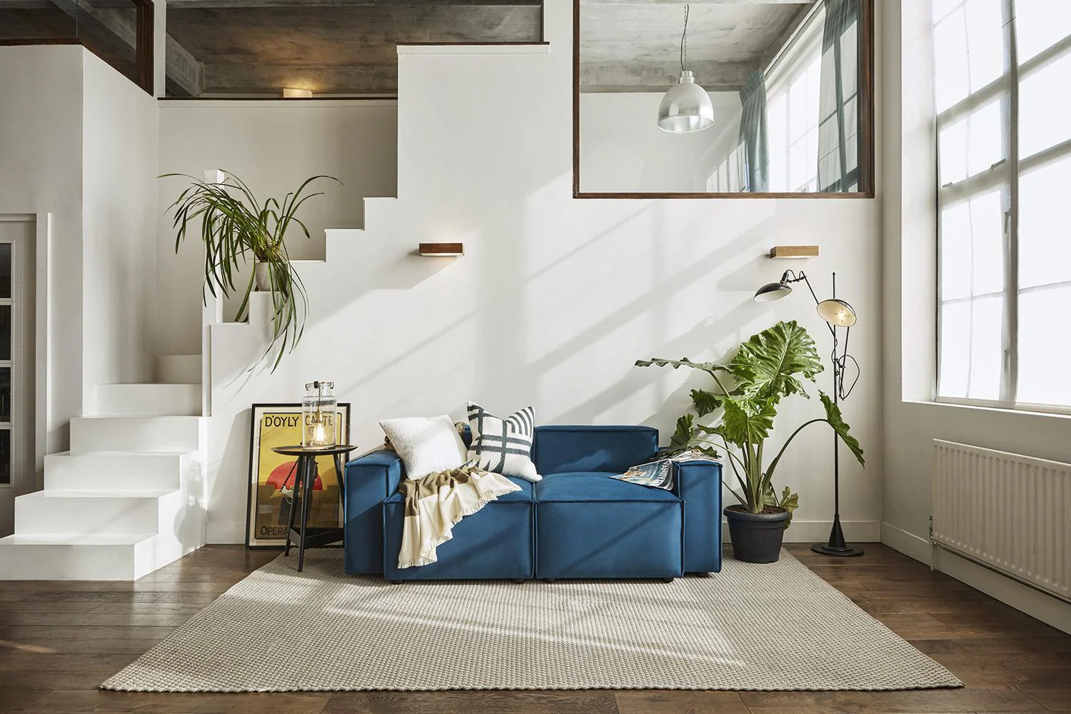 Model 03 2-Seater Sofa, Teal - Image 2