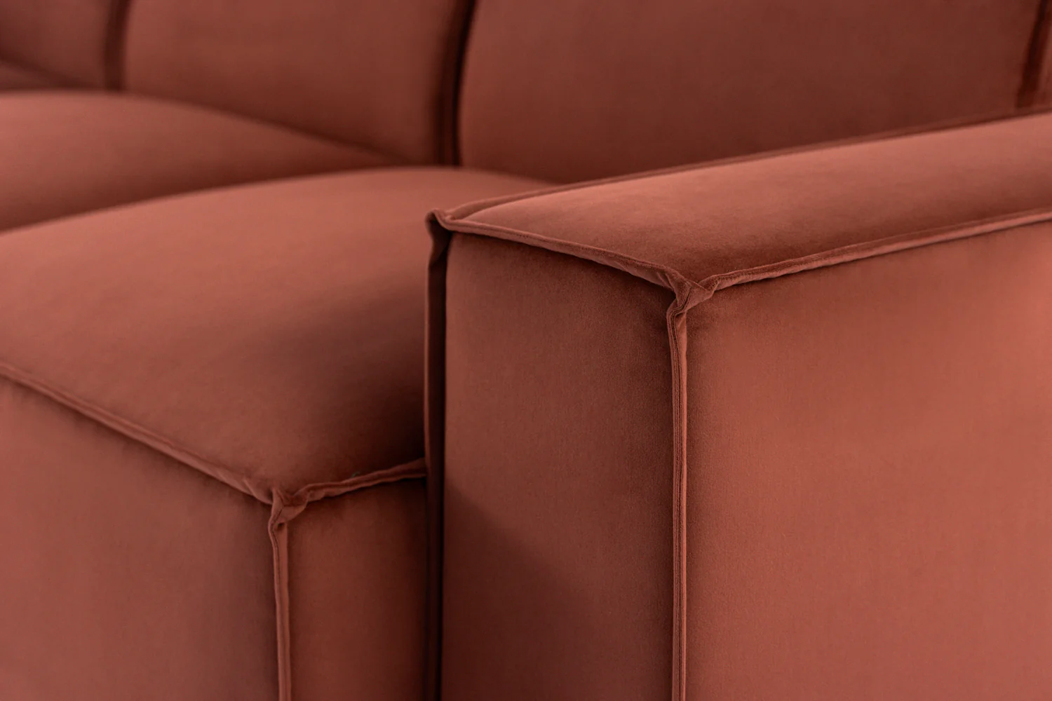 Model 03 3-Seater Sofa, Brick - Image 7