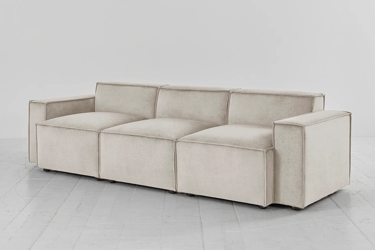 Model 03 3-Seater Sofa, Chalk - Image 3