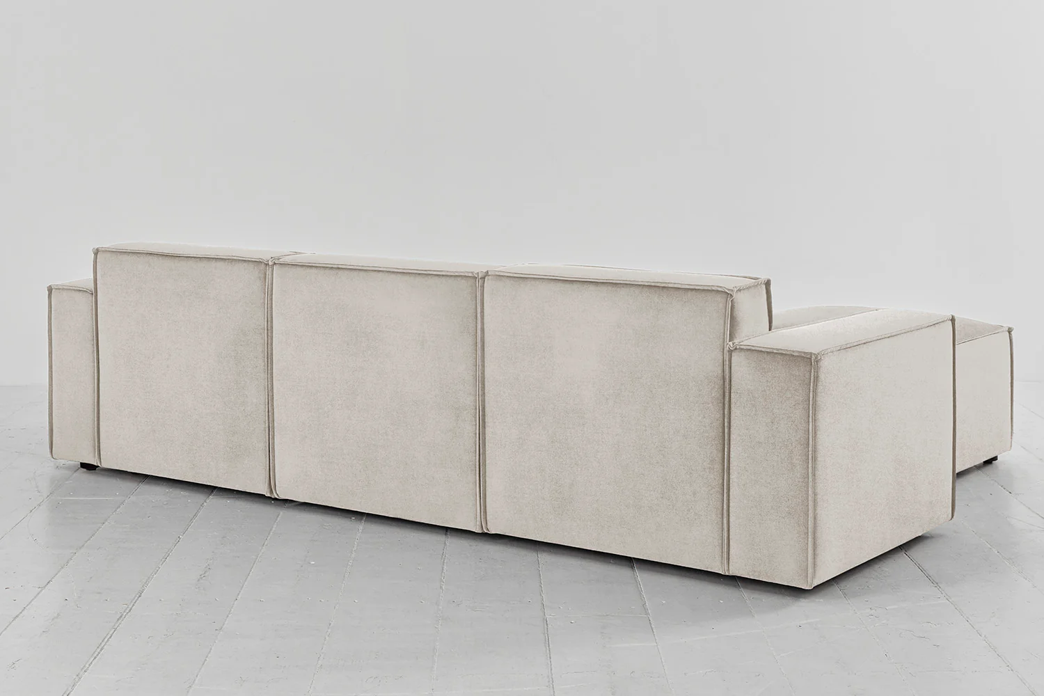 Model 03 3-Seater Left Chaise Sofa, Chalk - Image 4