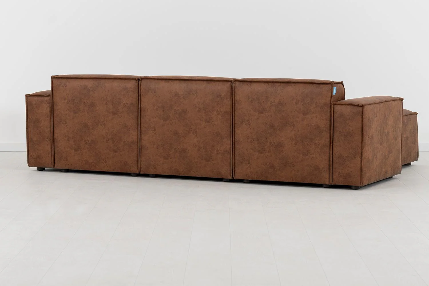 Model 03 3-Seater Left Chaise Sofa, Chestnut - Image 7