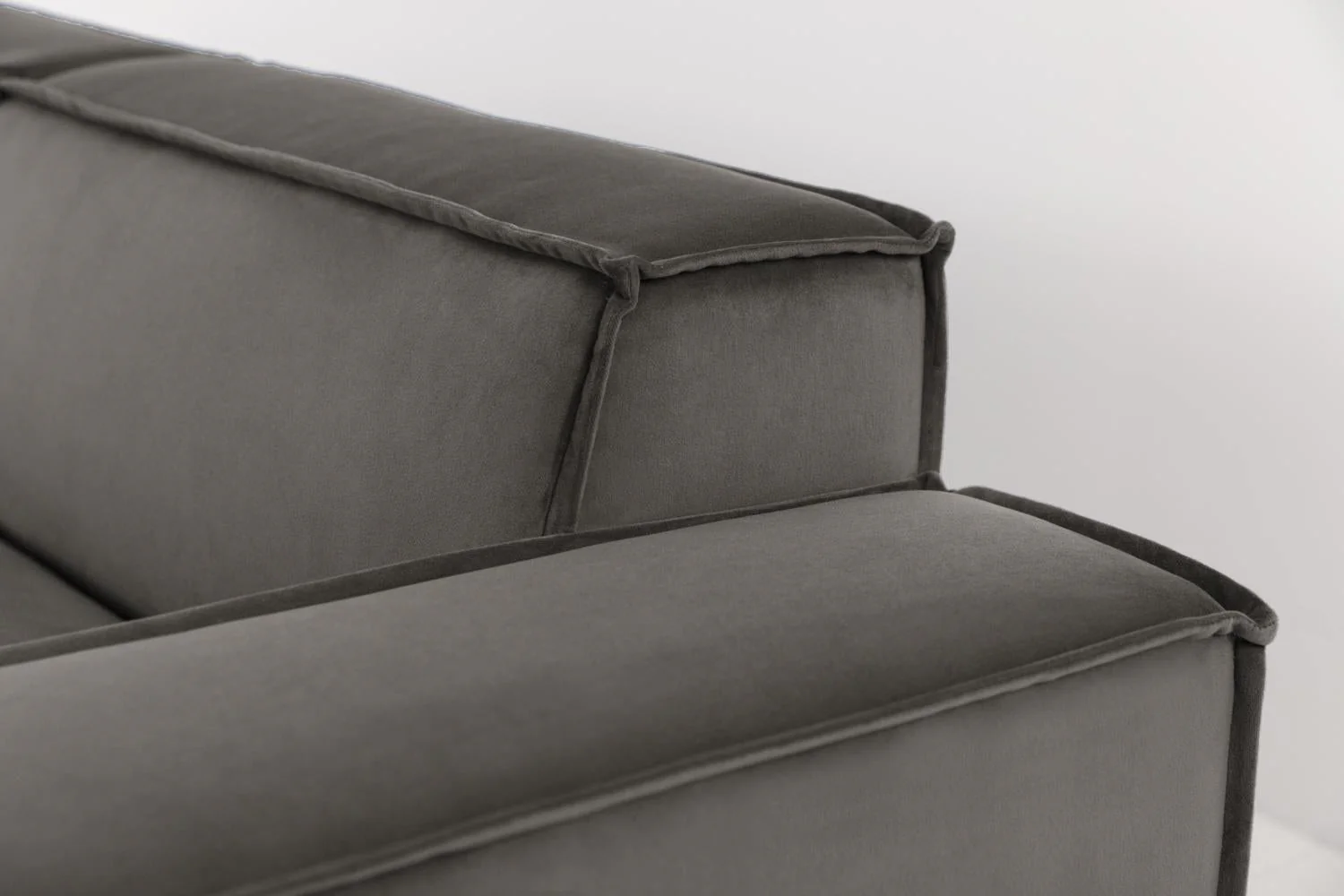 Model 03 3-Seater Left Chaise Sofa, Elephant - Image 8