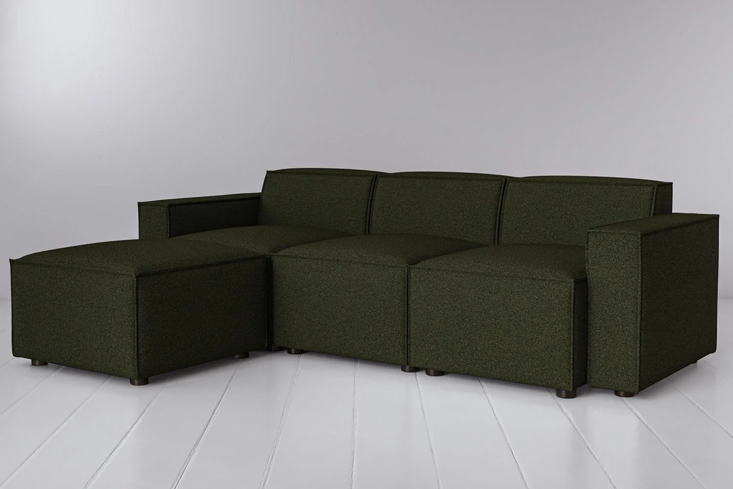 Model 03 3-Seater Left Chaise Sofa, Fern - Image 3