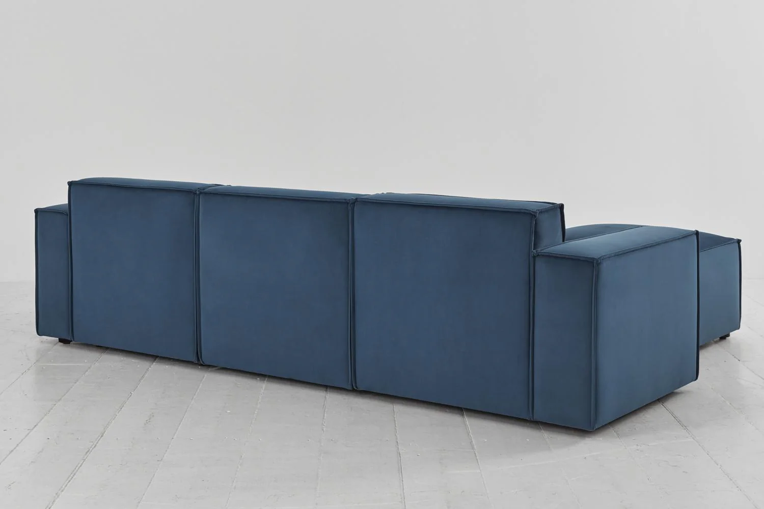 Model 03 3-Seater Left Chaise Sofa, Teal - Image 5