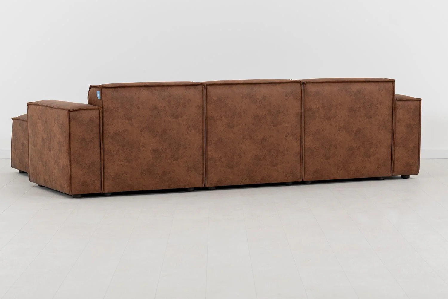 Model 03 3-Seater Right Chaise Sofa, Chestnut - Image 6