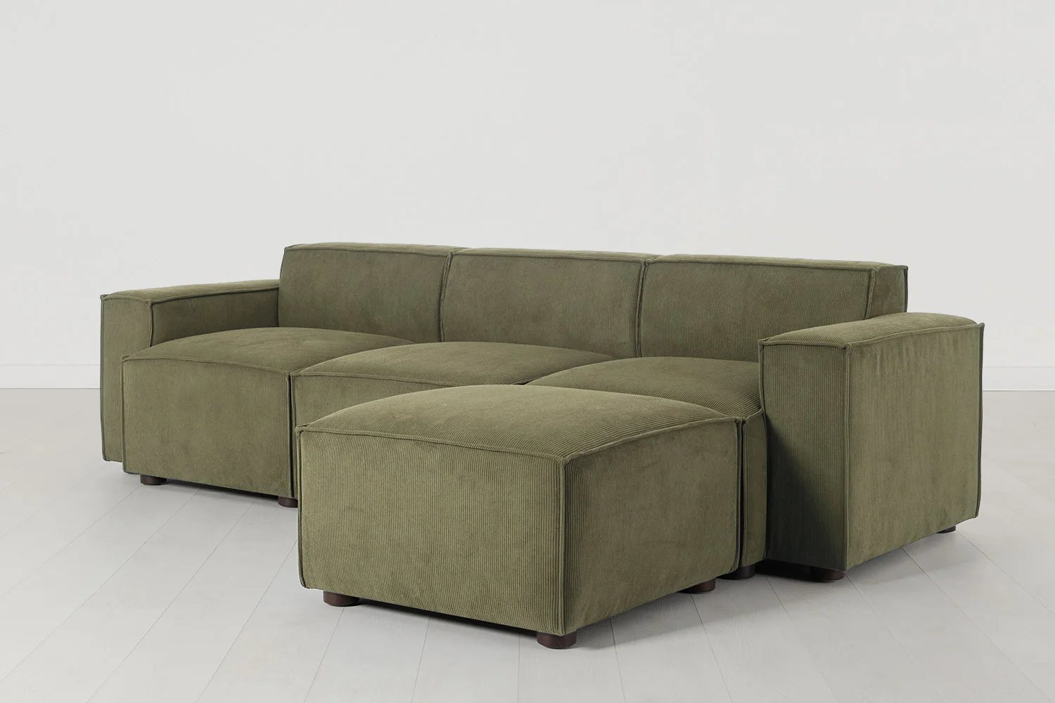 Model 03 3-Seater Right Chaise Sofa, Fennel - Image 2