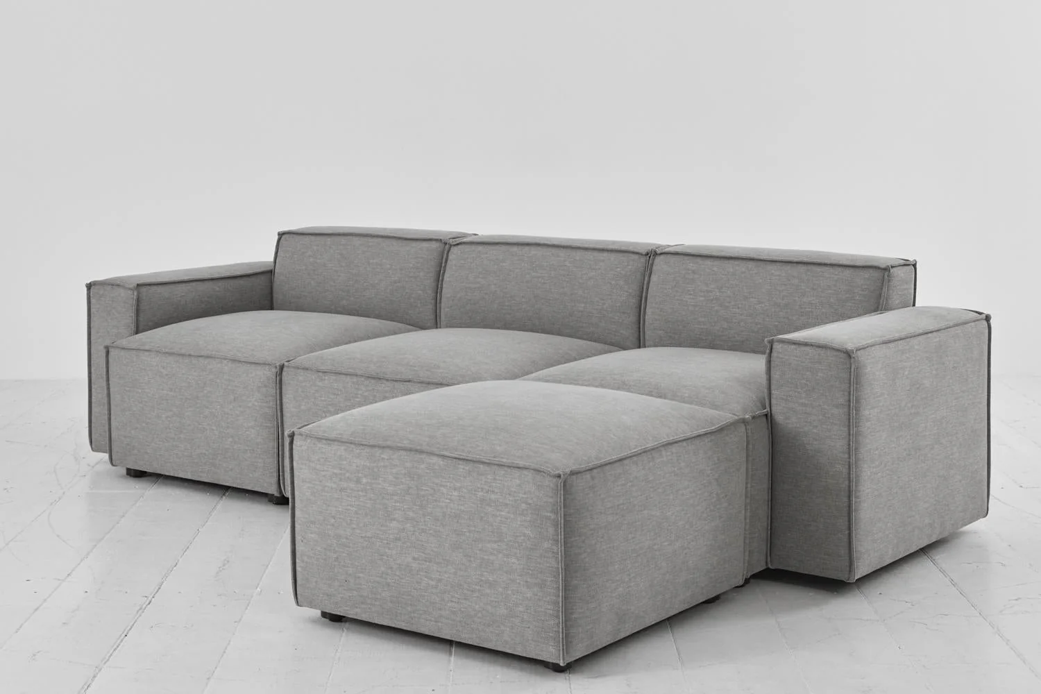Model 03 3-Seater Right Chaise Sofa, Shadow - Image 4