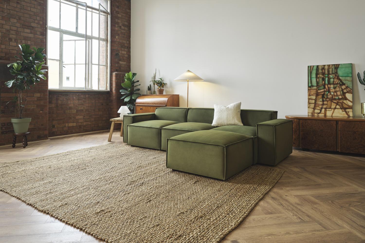 Model 03 3-Seater Right Chaise Sofa, Vine - Image 2