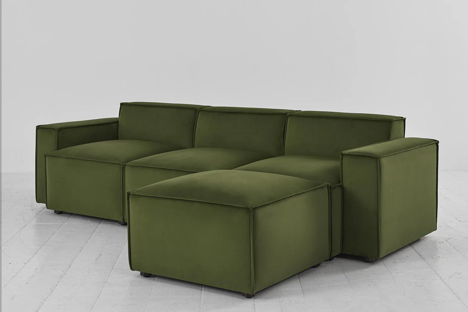 Model 03 3-Seater Right Chaise Sofa, Vine - Image 5