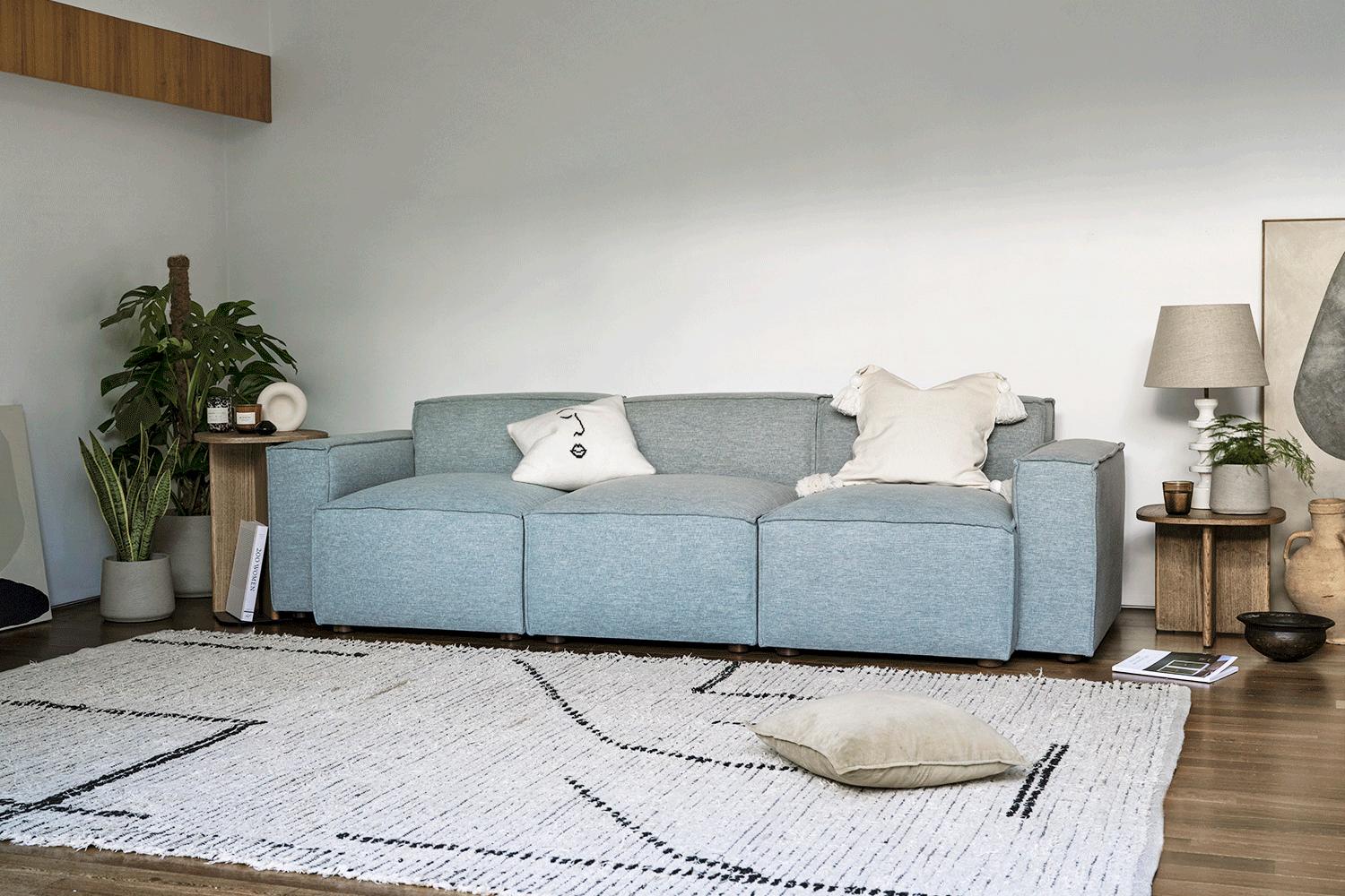 Model 03 3-Seater Sofa, Seaglass - Image 2