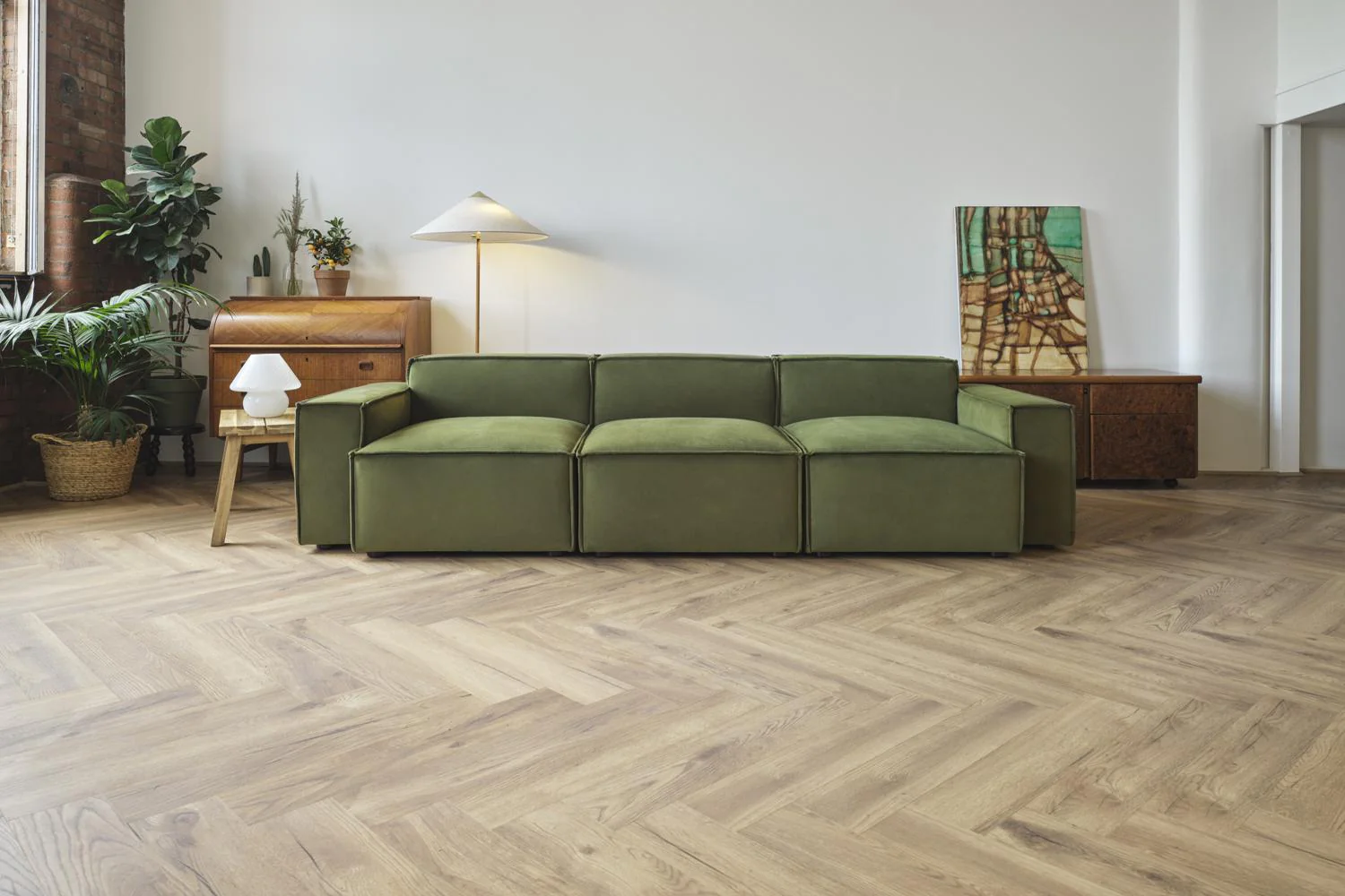 Model 03 3-Seater Sofa, Vine - Image 4