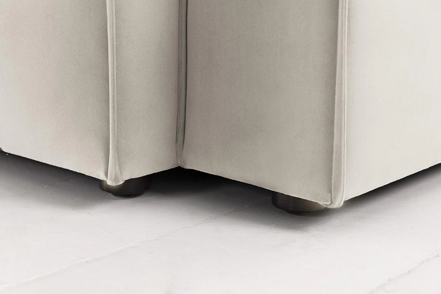 Model 03 Corner Sofa with Ottoman, Bone - Image 6