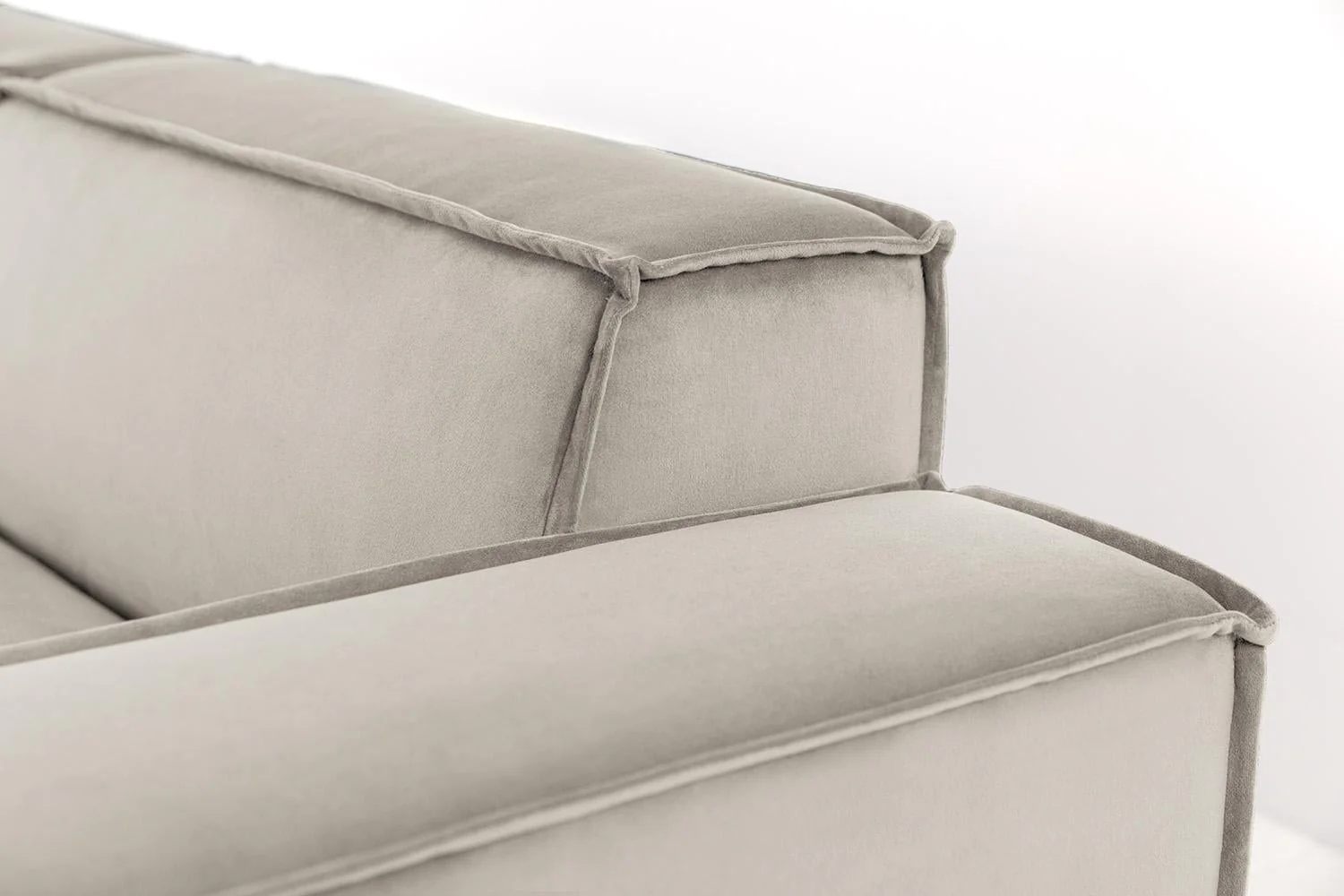 Model 03 Corner Sofa with Ottoman, Bone - Image 8