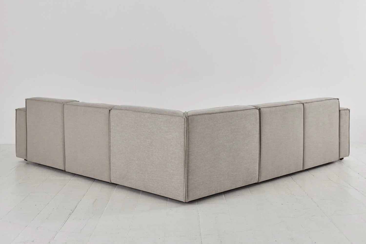 Model 03 Corner Sofa with Ottoman, Pumice - Image 6