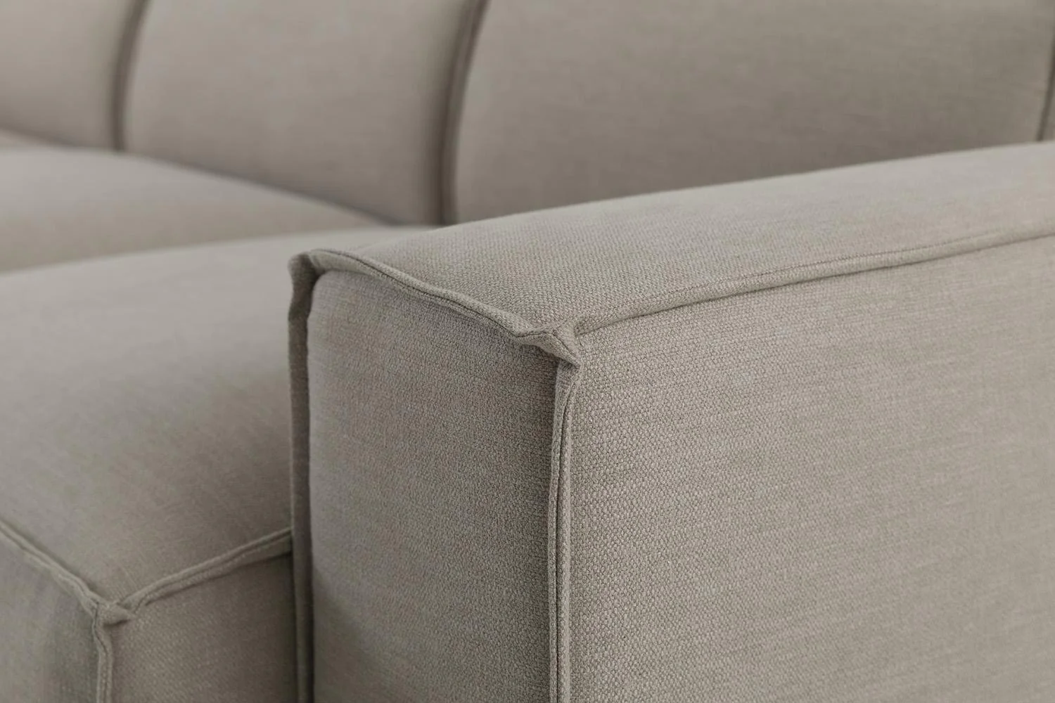 Model 03 Corner Sofa with Ottoman, Pumice - Image 7