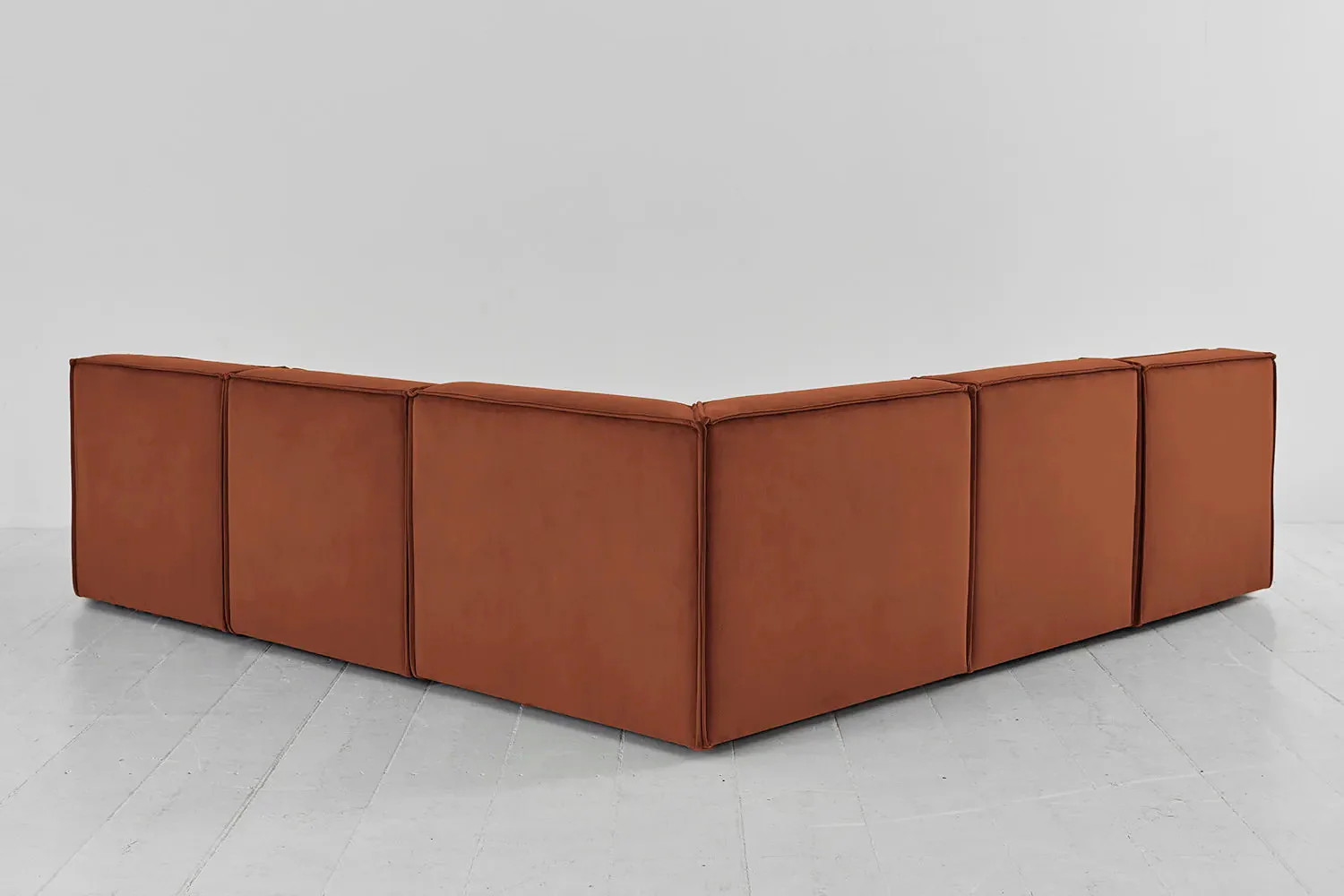 Model 03 Corner Sofa with Ottoman, Umber - Image 4